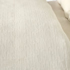 Crinkle Lion CREAM Duvet Cover + Sham Set