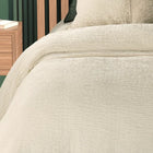 Dune Cream Textured Quilt