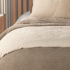 Dune Taupe Textured Quilt