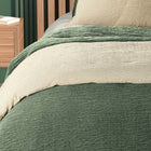 Dune Green Textured Quilt