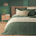 Dune Green Textured Quilt