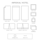 Imperial Hotel | Sateen with Satin Stitch