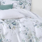 Misty Flowers Duvet Cover and Pillowcase Set