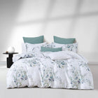 Misty Flowers Duvet Cover and Pillowcase Set