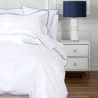 Perla Purled Edge Percale