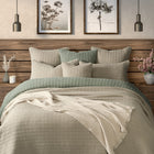 Wanderer | Natural waffle cotton quilt