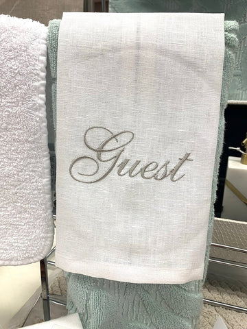 Linen Guest Towel