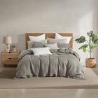 Linen Duvet Cover and Pillow Set